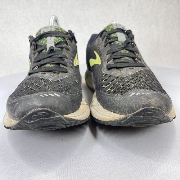 BROOKS Men 10 Caldera 3 Black Grey Trail Runner Athletic Sneakers Merrell Insole - Picture 3 of 9